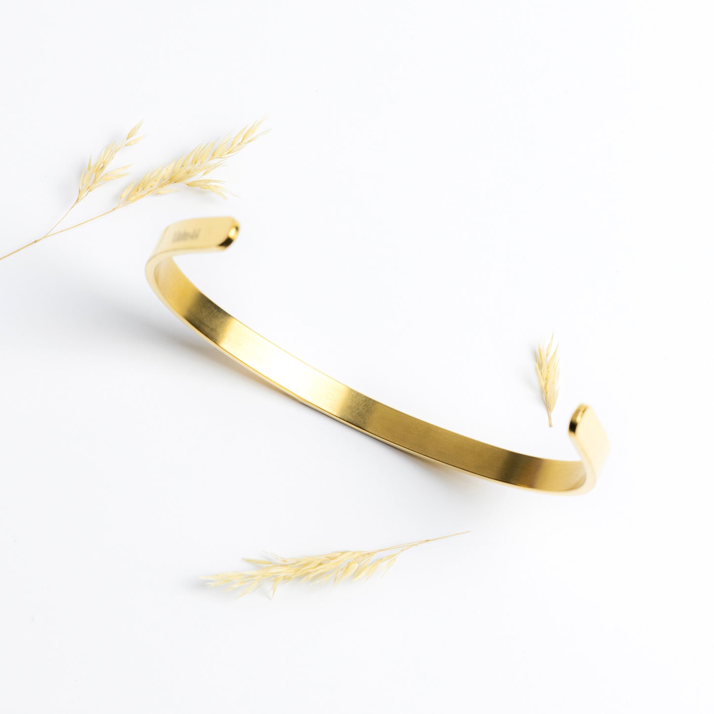 "Greater Is He" Cuff Bracelet