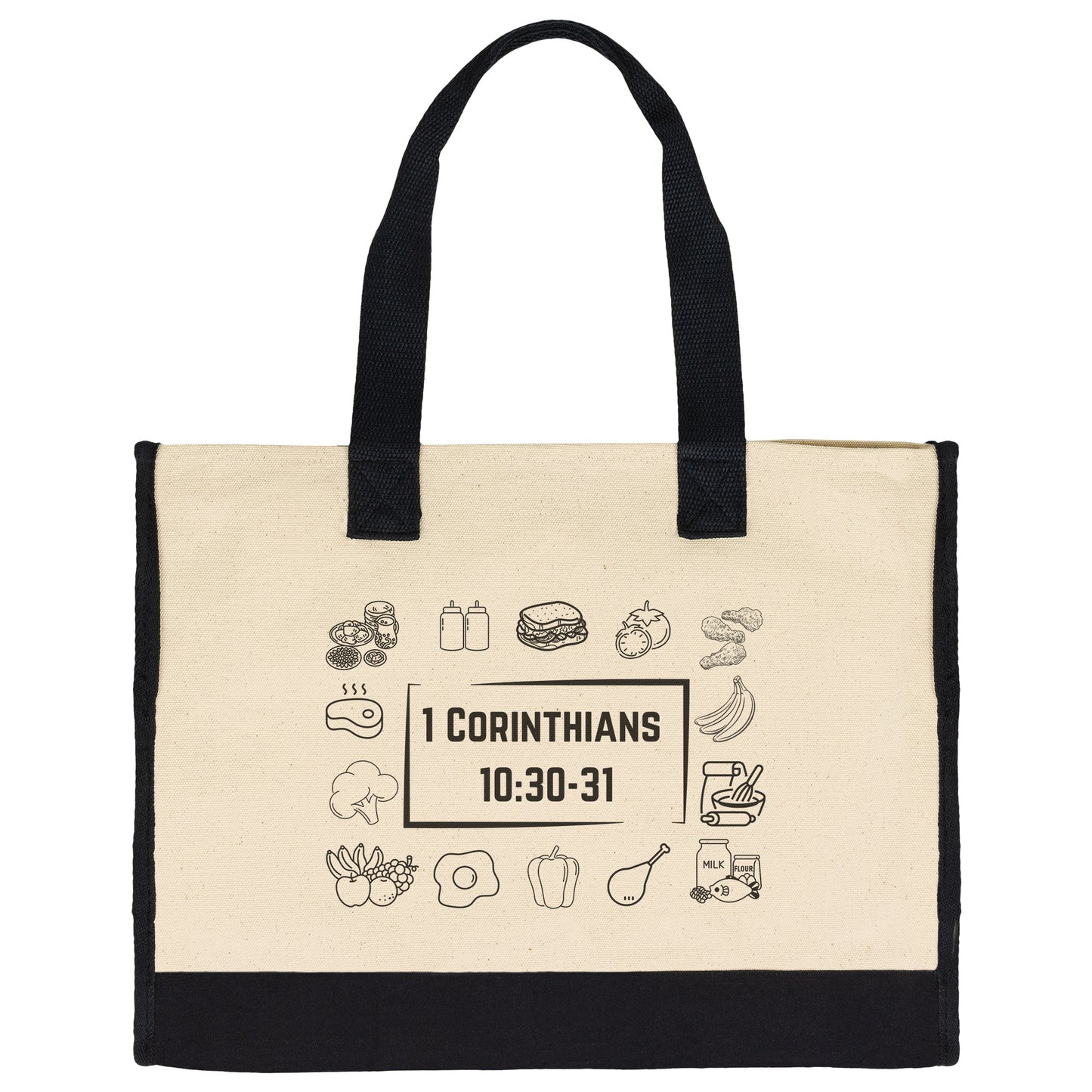 Large Reusable Grocery Tote