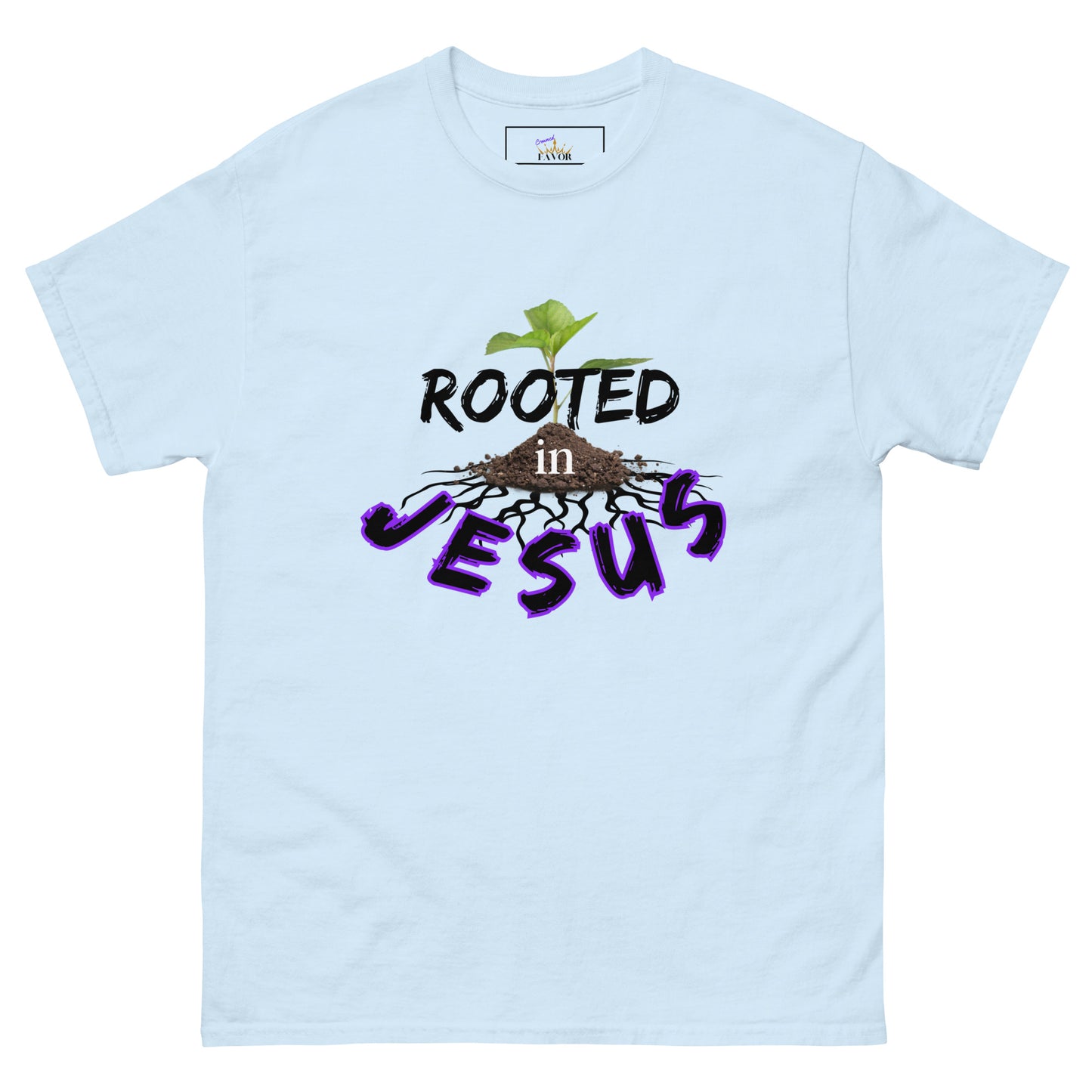 Rooted / dark print (unisex tee)