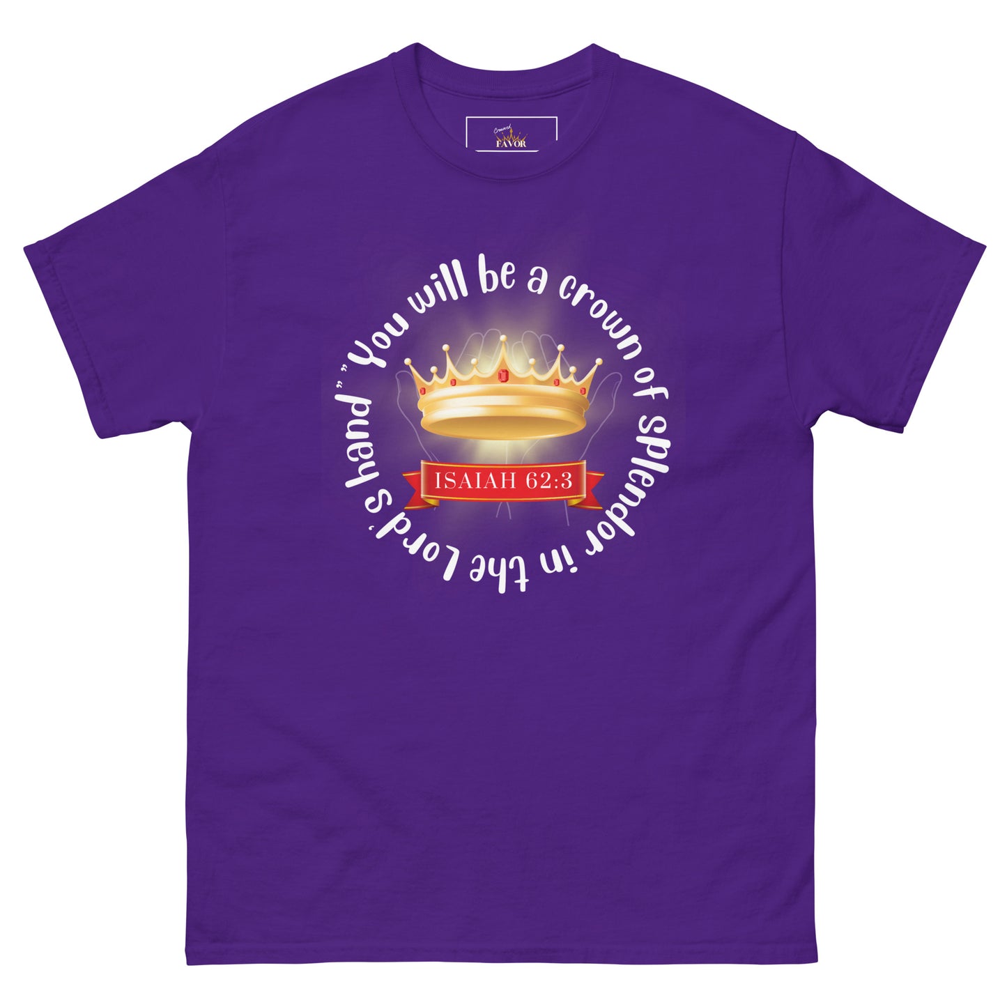 Splendor Crown / light print (unisex tee)