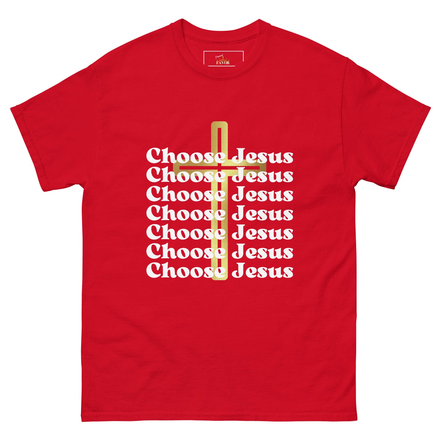 Choose Jesus / light print (unisex tee)