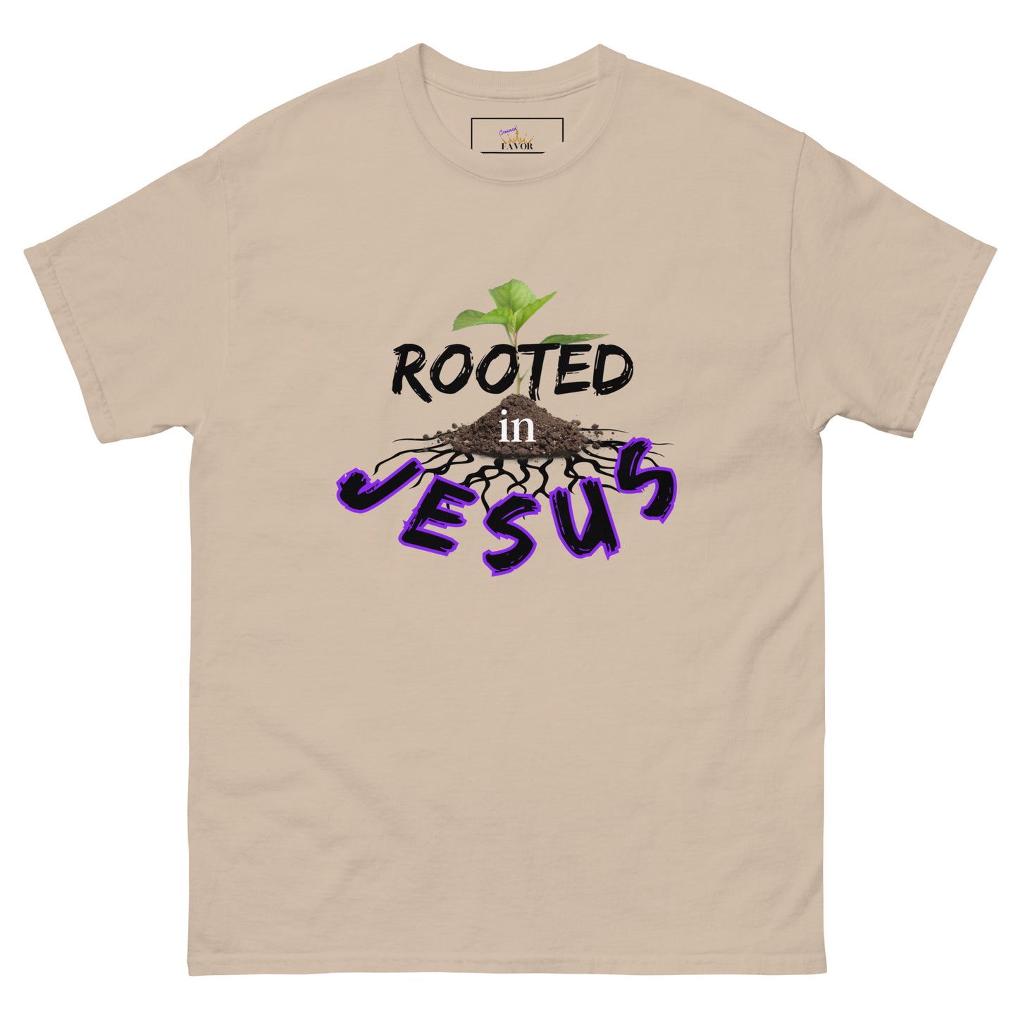 Rooted / dark print (unisex tee)