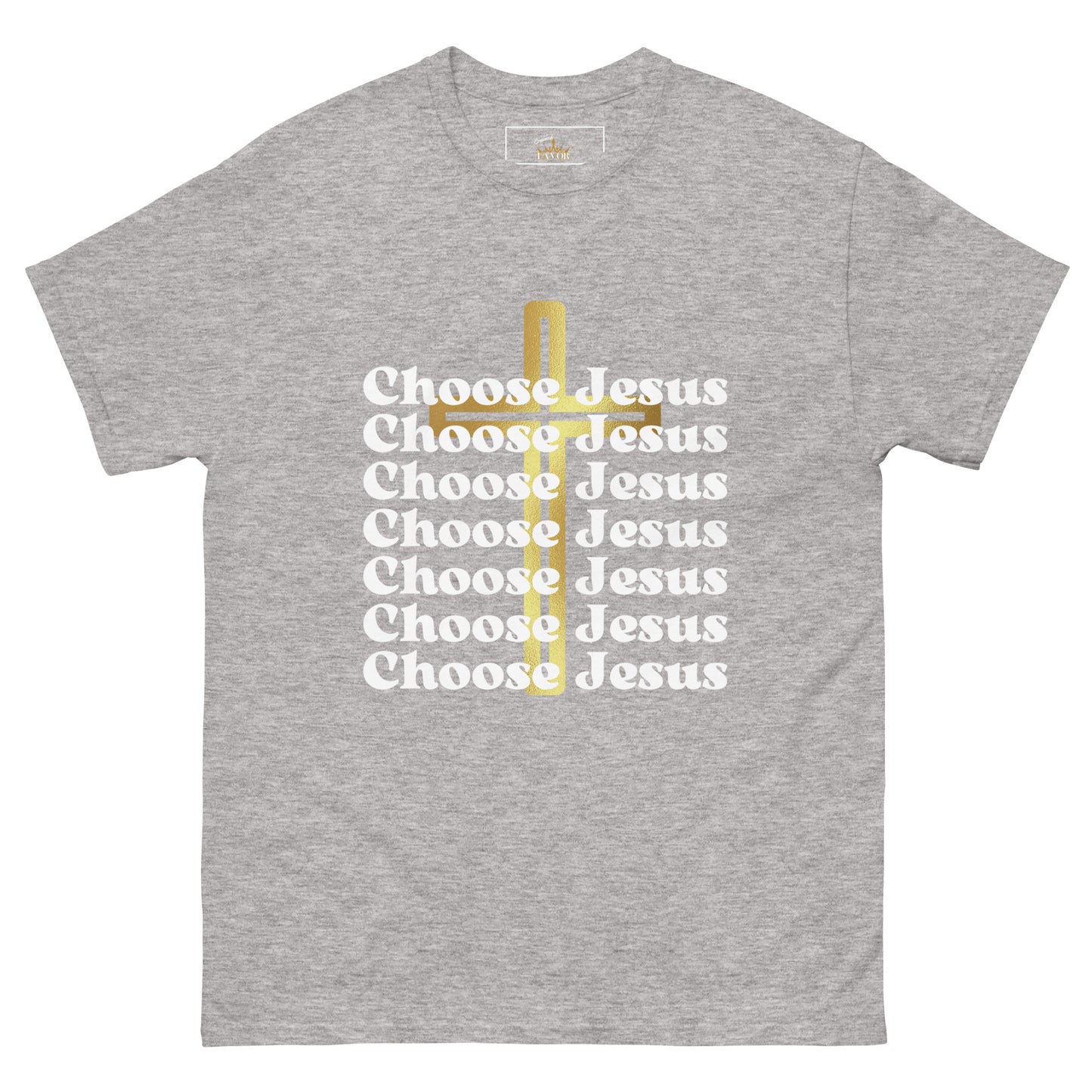 Choose Jesus / light print (unisex tee)
