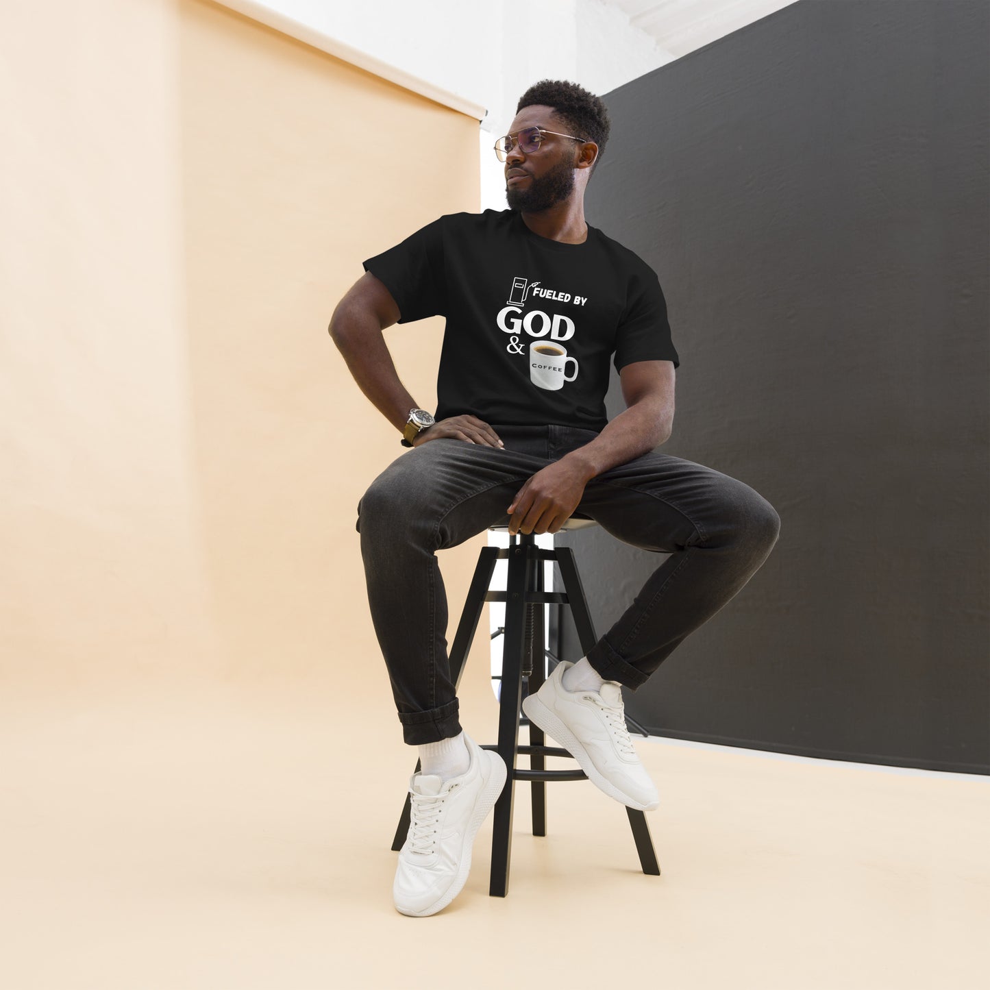 God + Coffee unisex classic tee