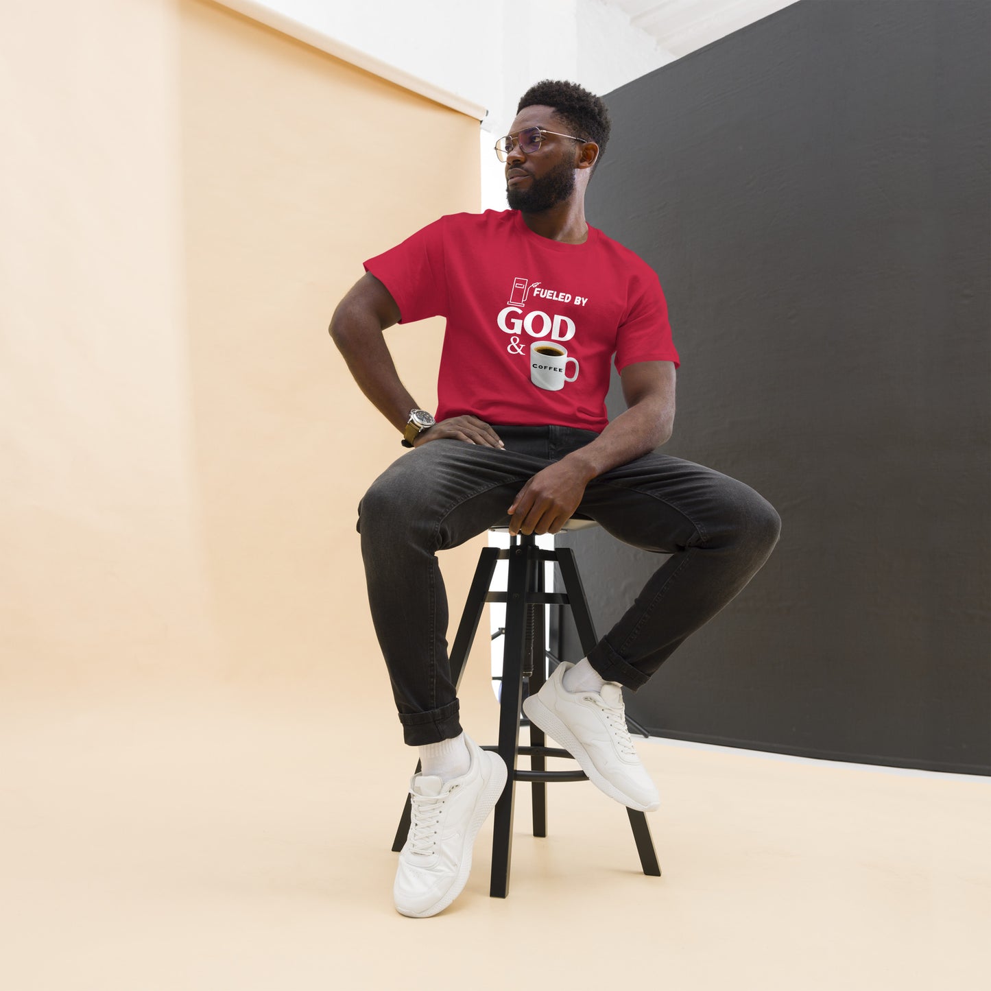 God + Coffee unisex classic tee