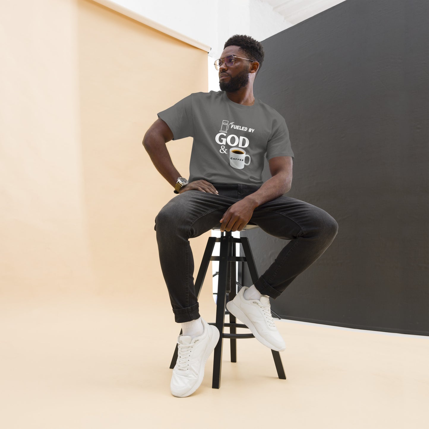 God + Coffee unisex classic tee