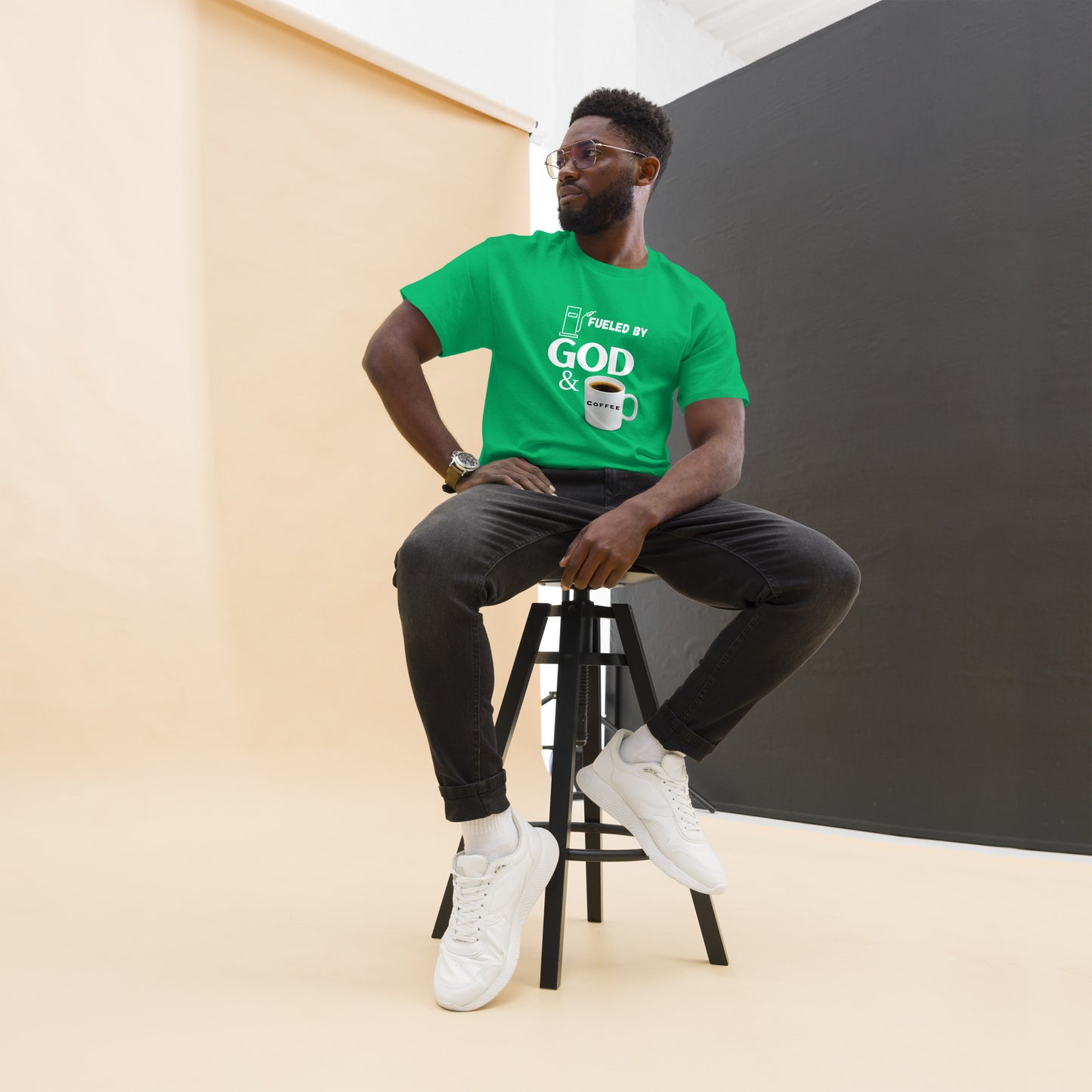 God + Coffee unisex classic tee