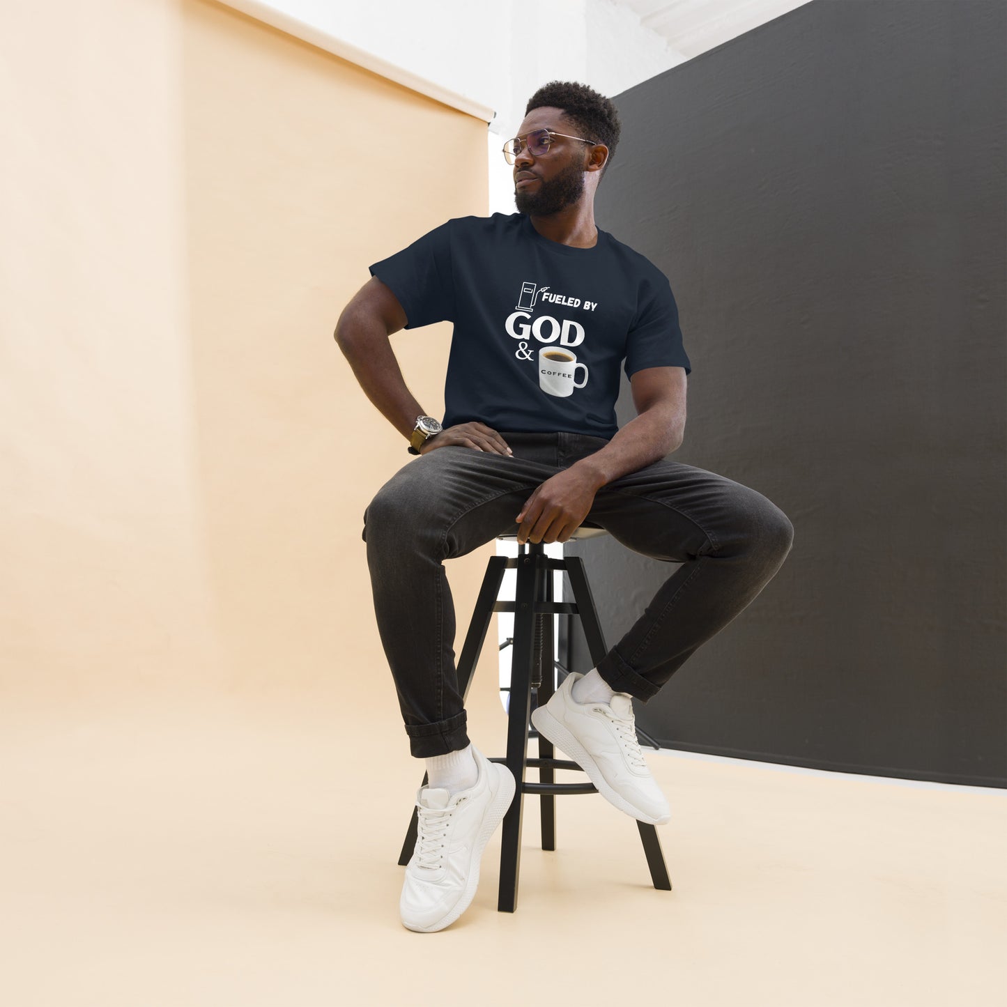 God + Coffee unisex classic tee