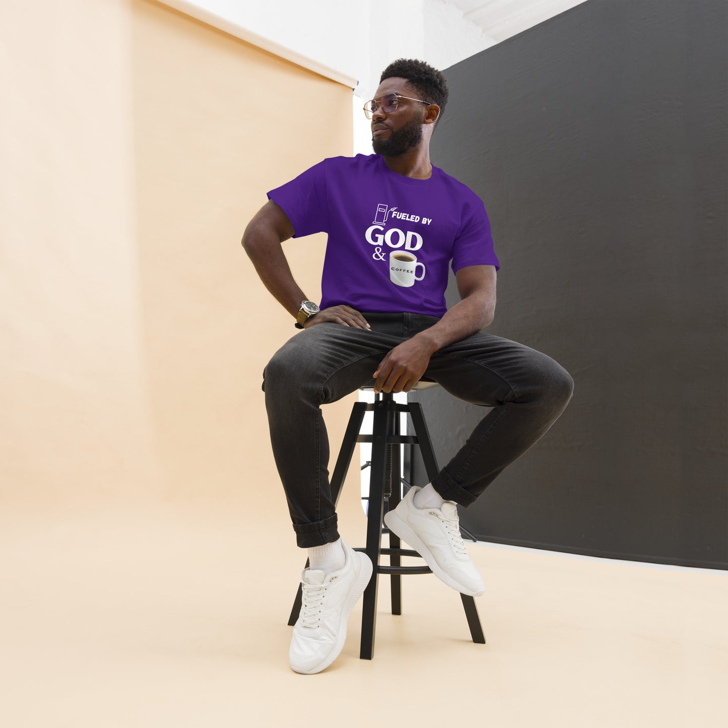 God + Coffee unisex classic tee