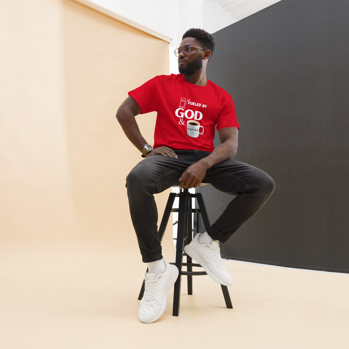 God + Coffee unisex classic tee