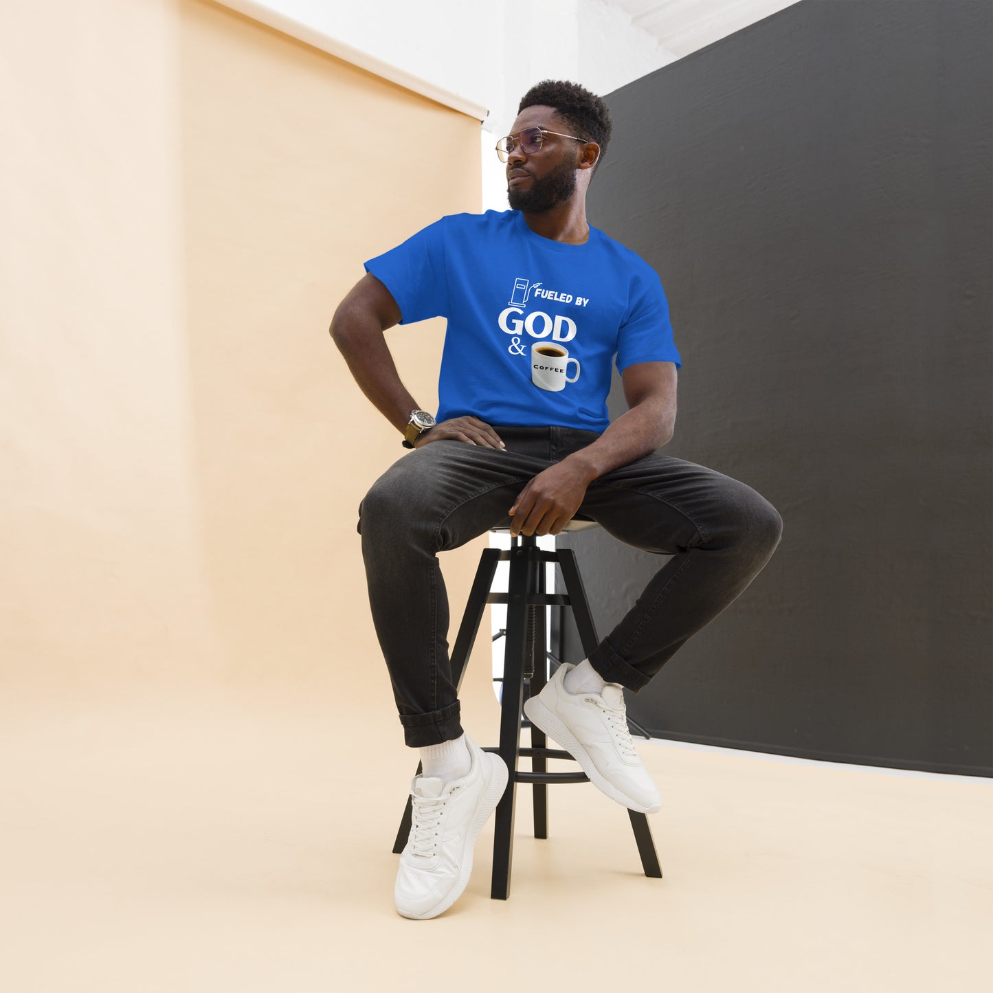 God + Coffee unisex classic tee