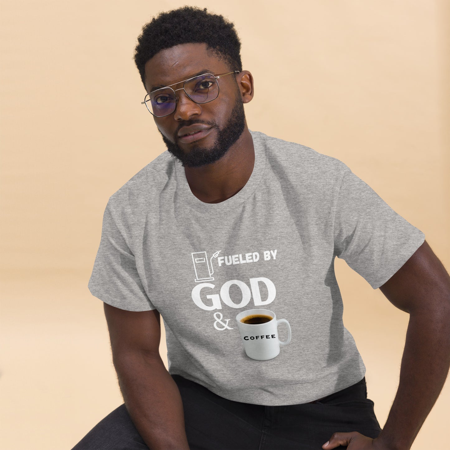 God + Coffee unisex classic tee