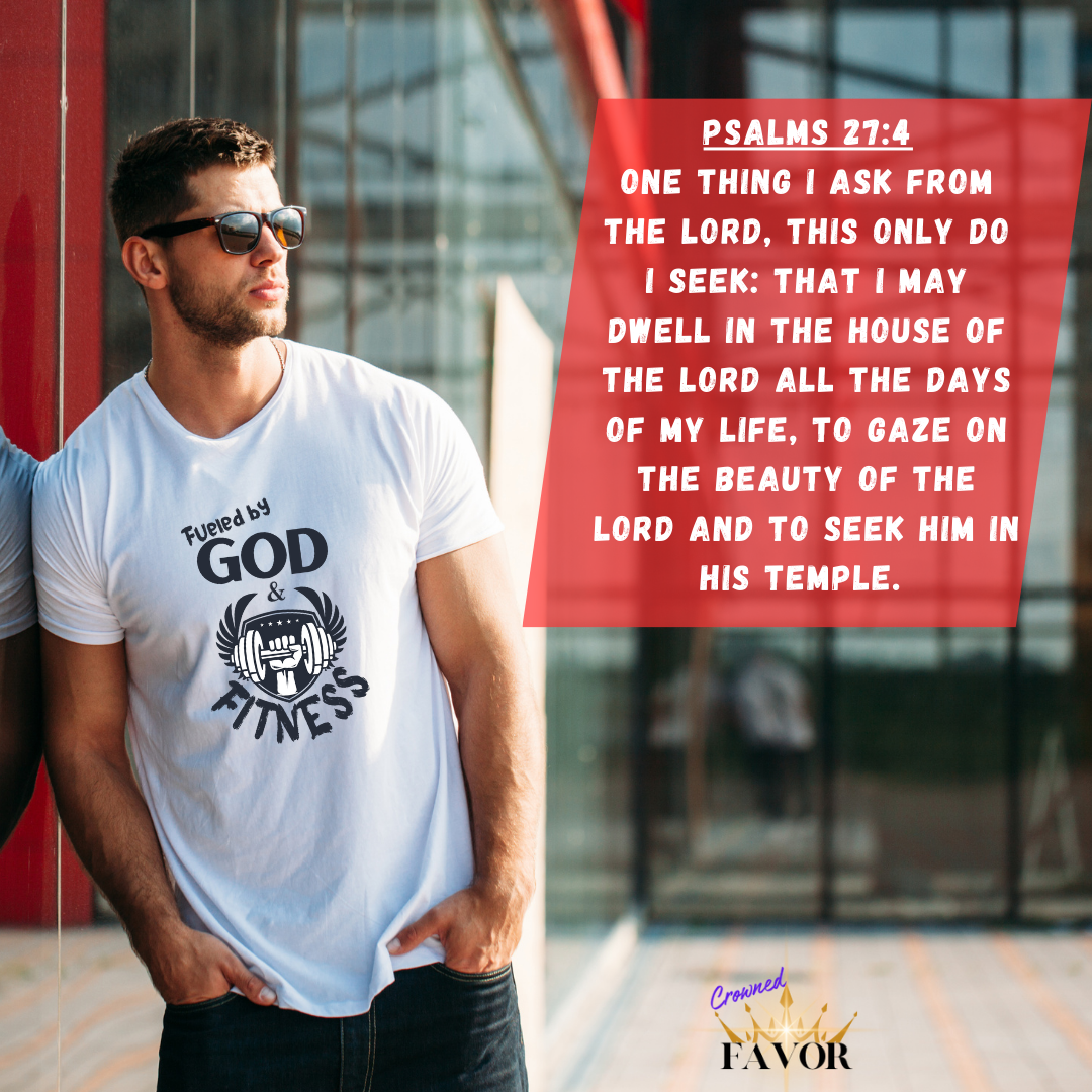 God + Fitness tee