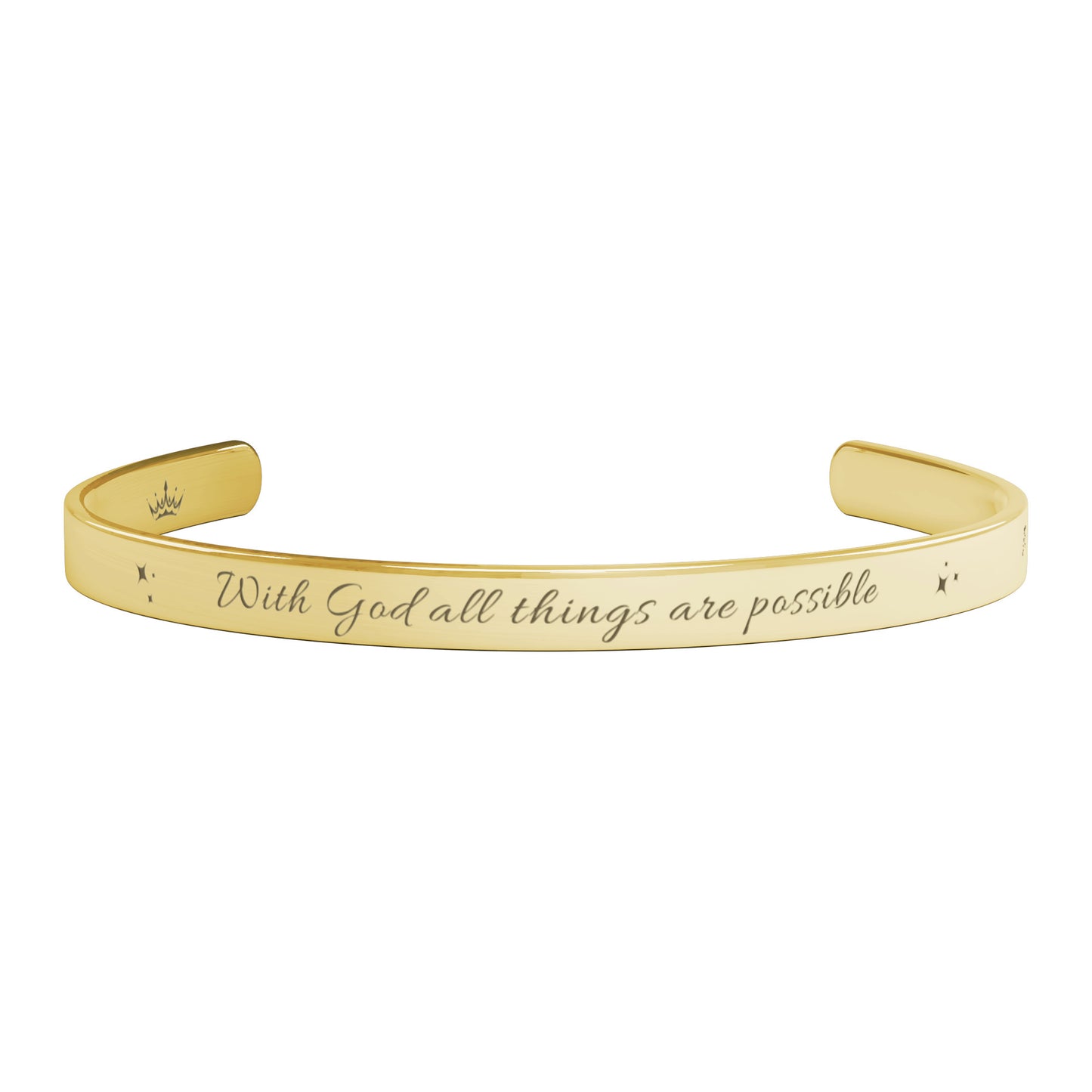 With God Cuff Bracelet