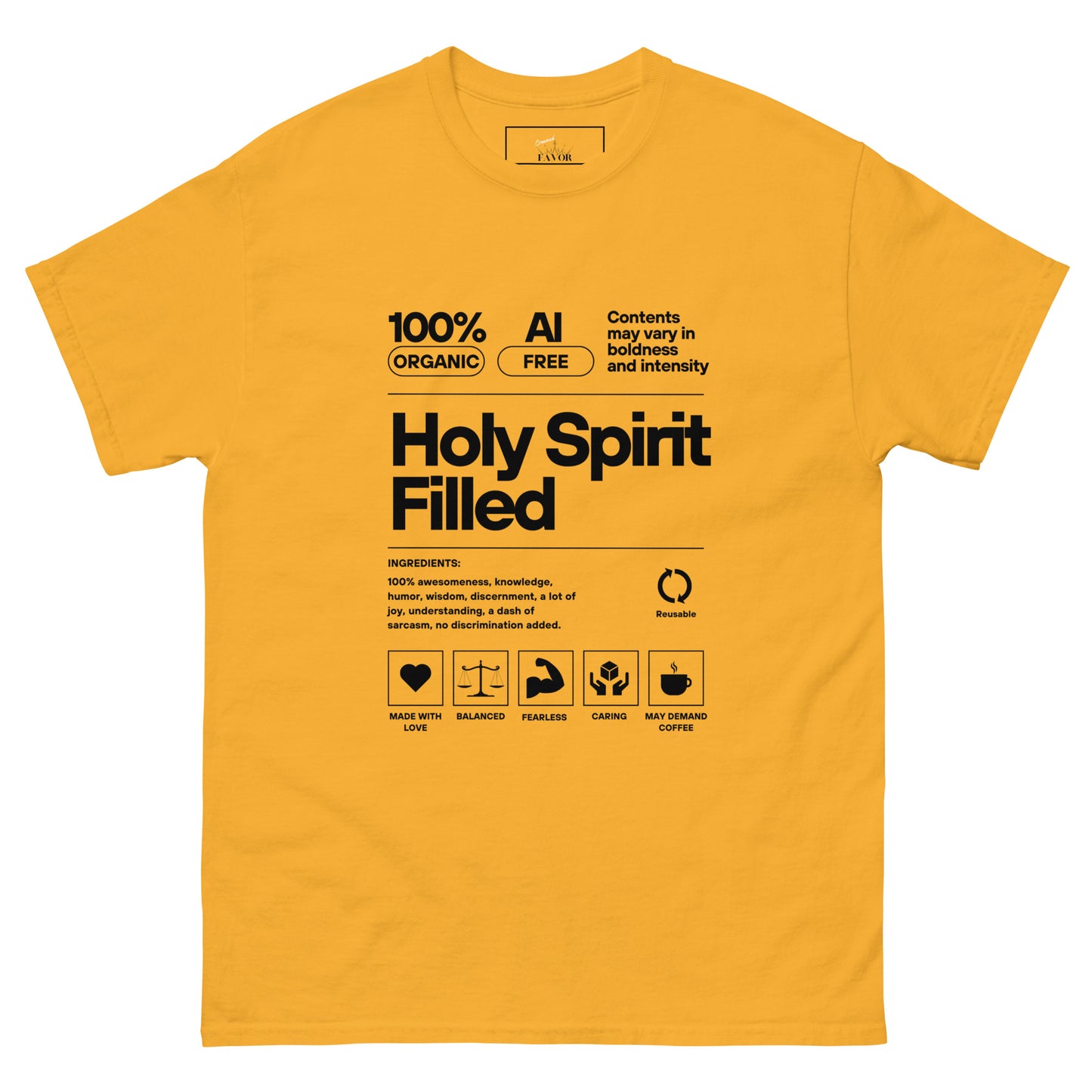 Holy Spirit Filled (unisex tee)