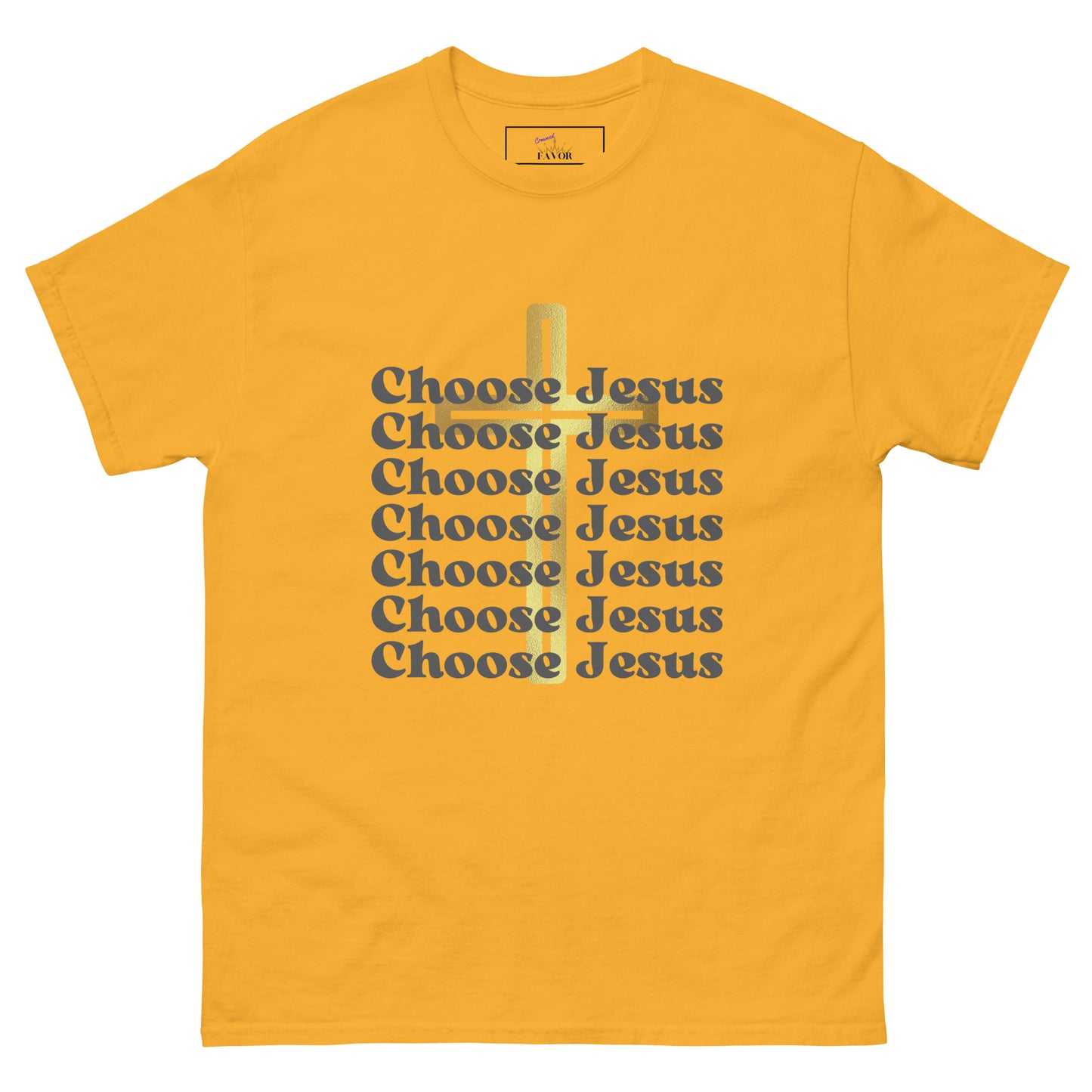 Choose Jesus / dark print (unisex tee)