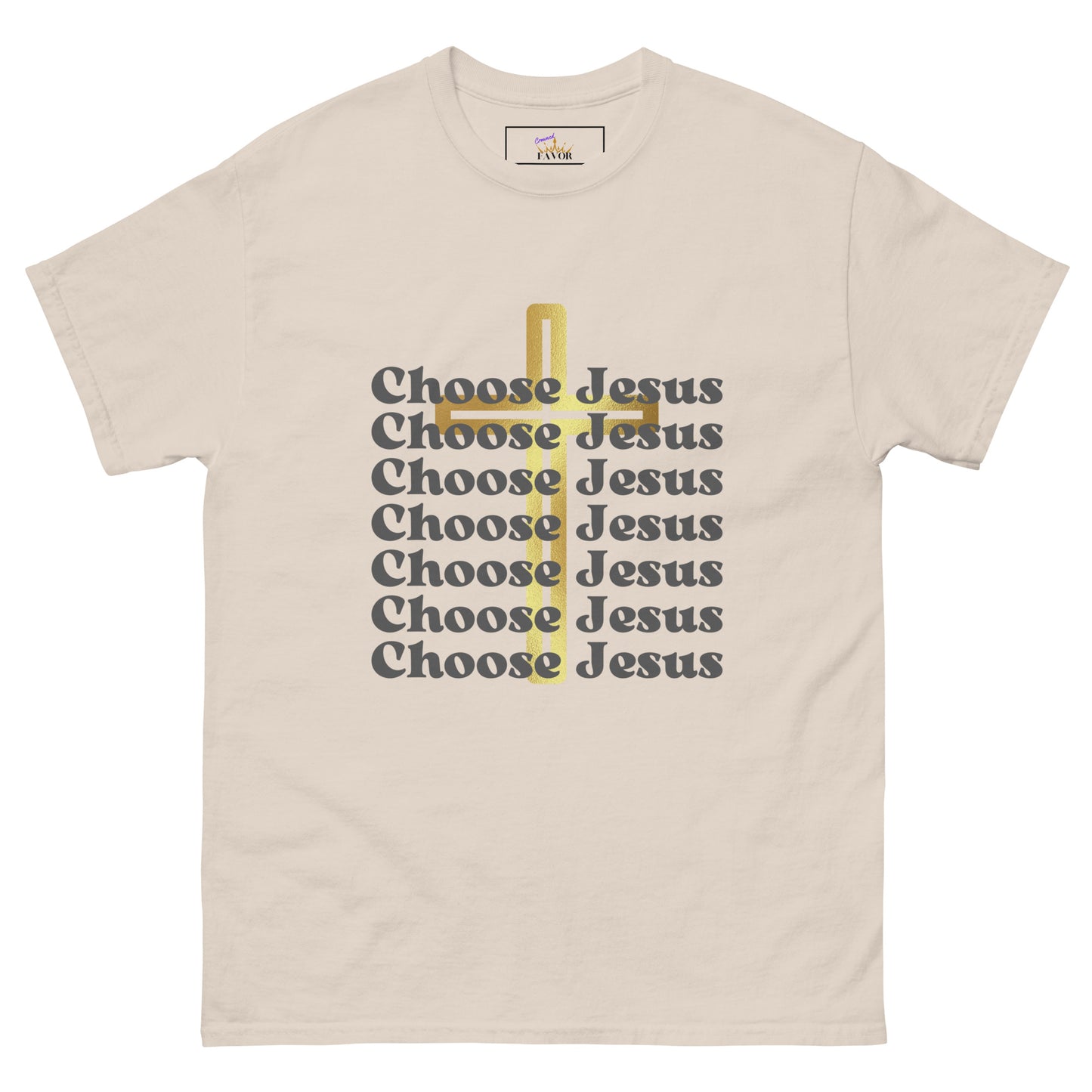 Choose Jesus / dark print (unisex tee)