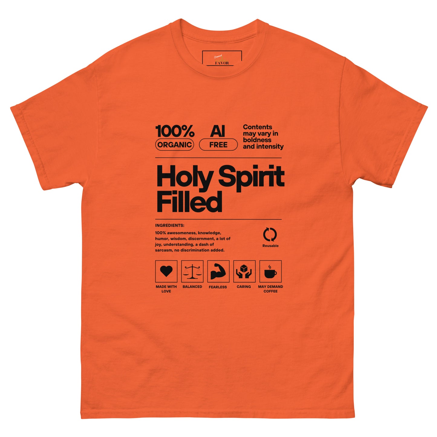 Holy Spirit Filled (unisex tee)