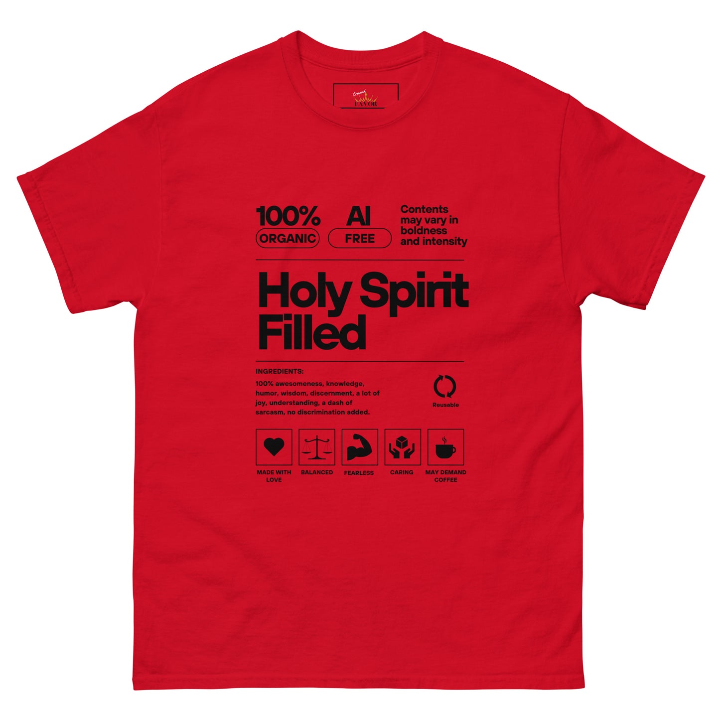 Holy Spirit Filled (unisex tee)