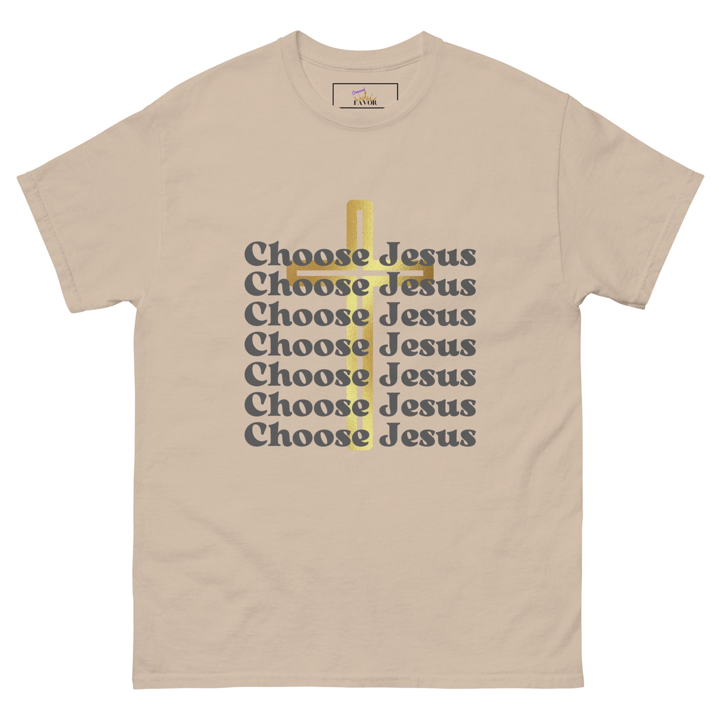 Choose Jesus / dark print (unisex tee)