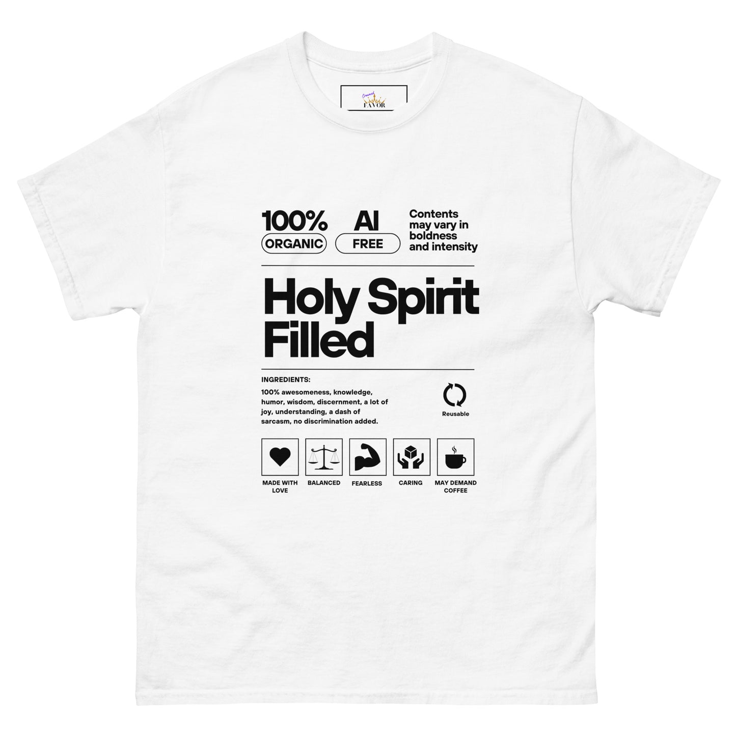 Holy Spirit Filled (unisex tee)