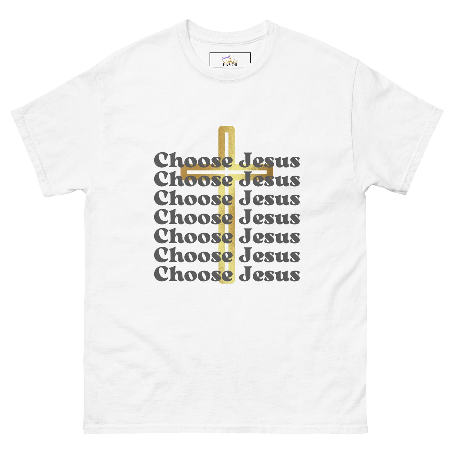 Choose Jesus / dark print (unisex tee)