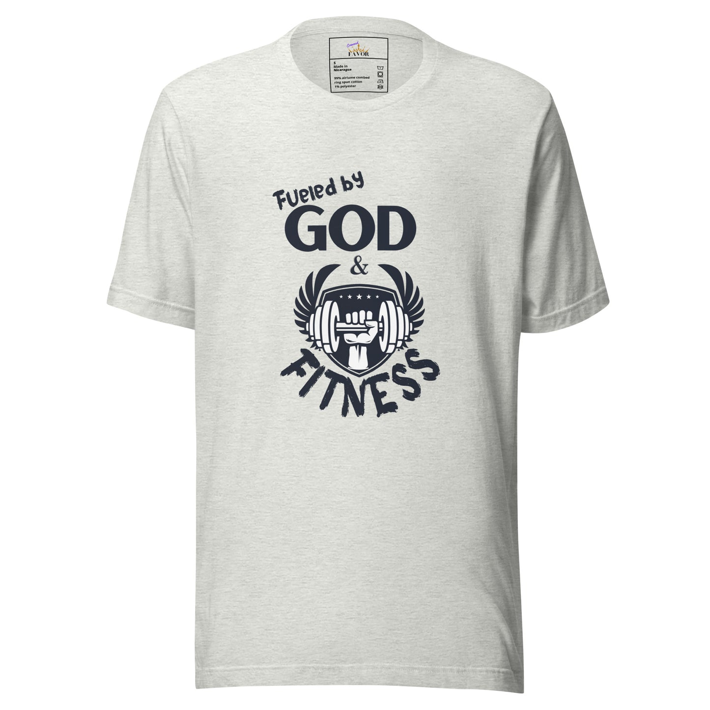 God + Fitness tee