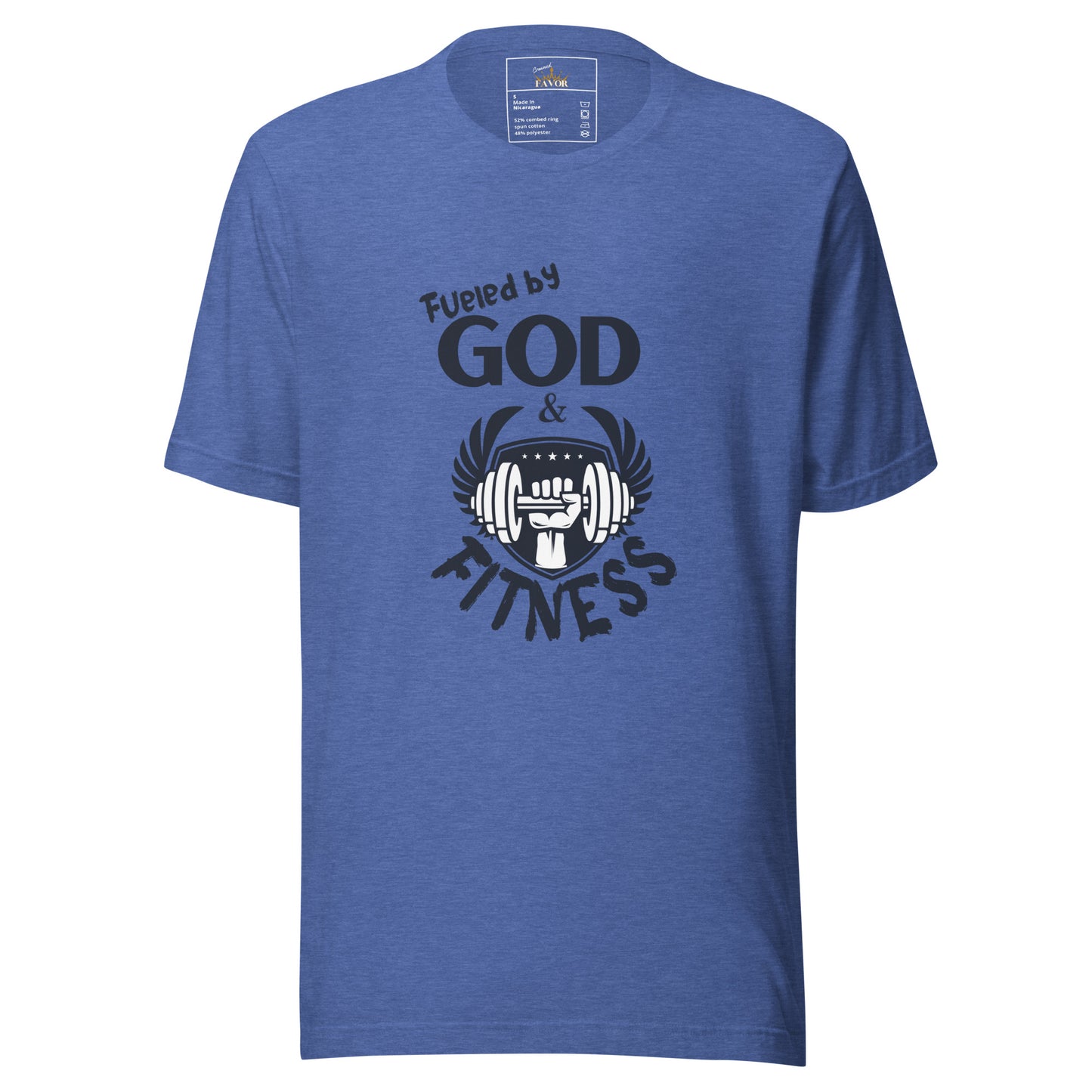 God + Fitness tee