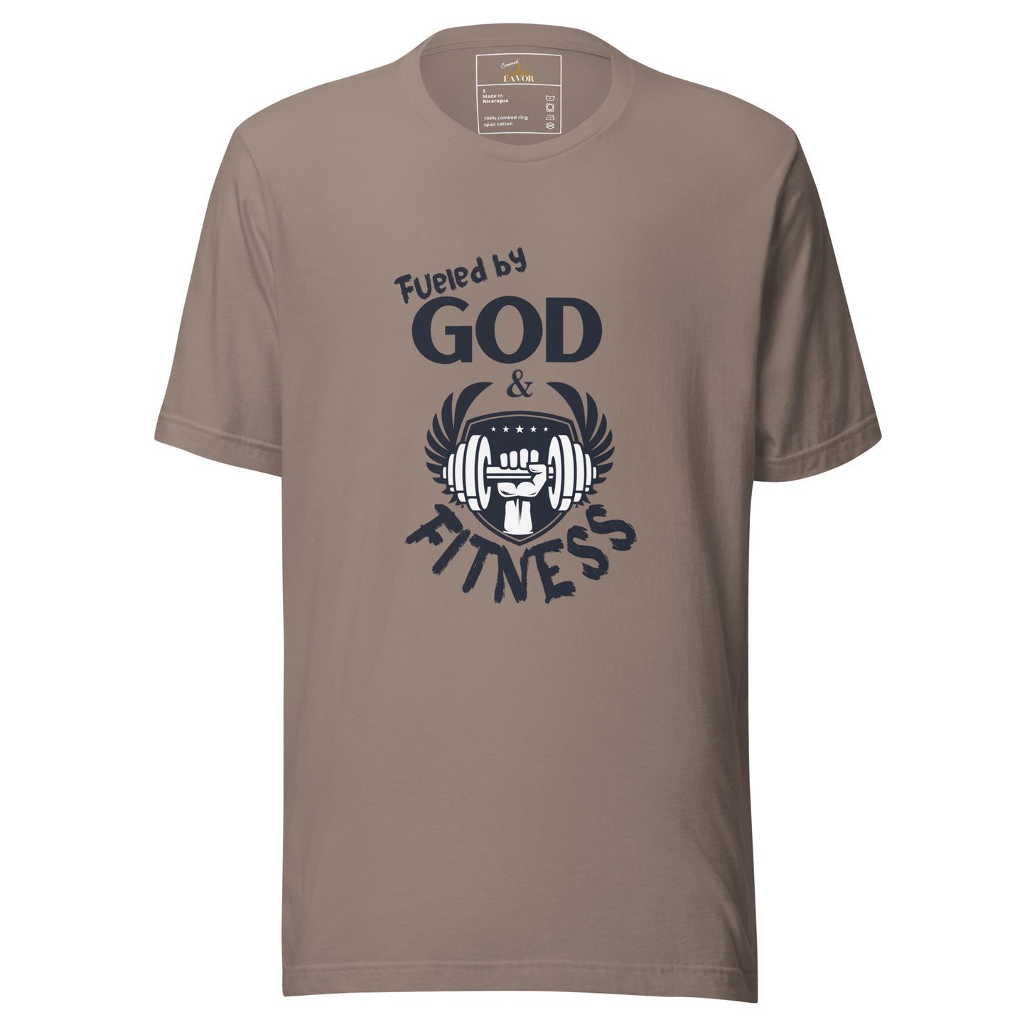 God + Fitness tee